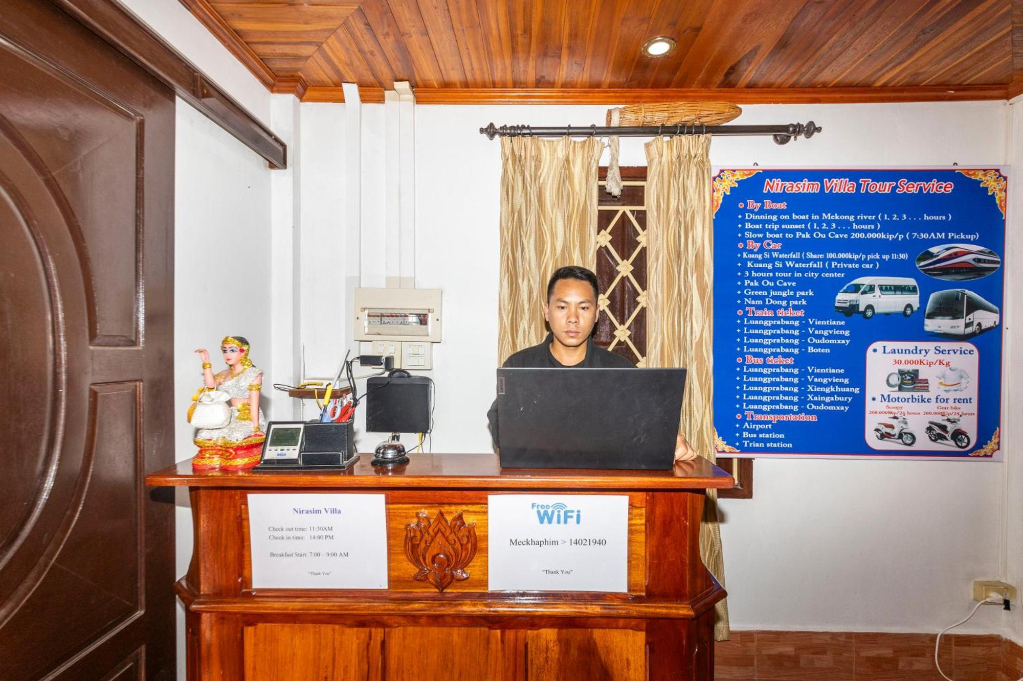 Nirasim Villa Luang Prabang Eksteriør bilde
